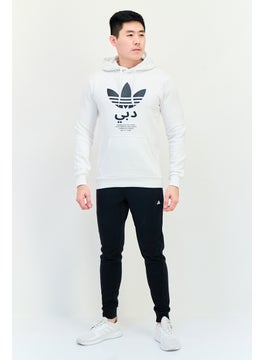 adidas Originals Men Sportswear Fit Long Sleeves Running Sweatshirt, White  - Image 3