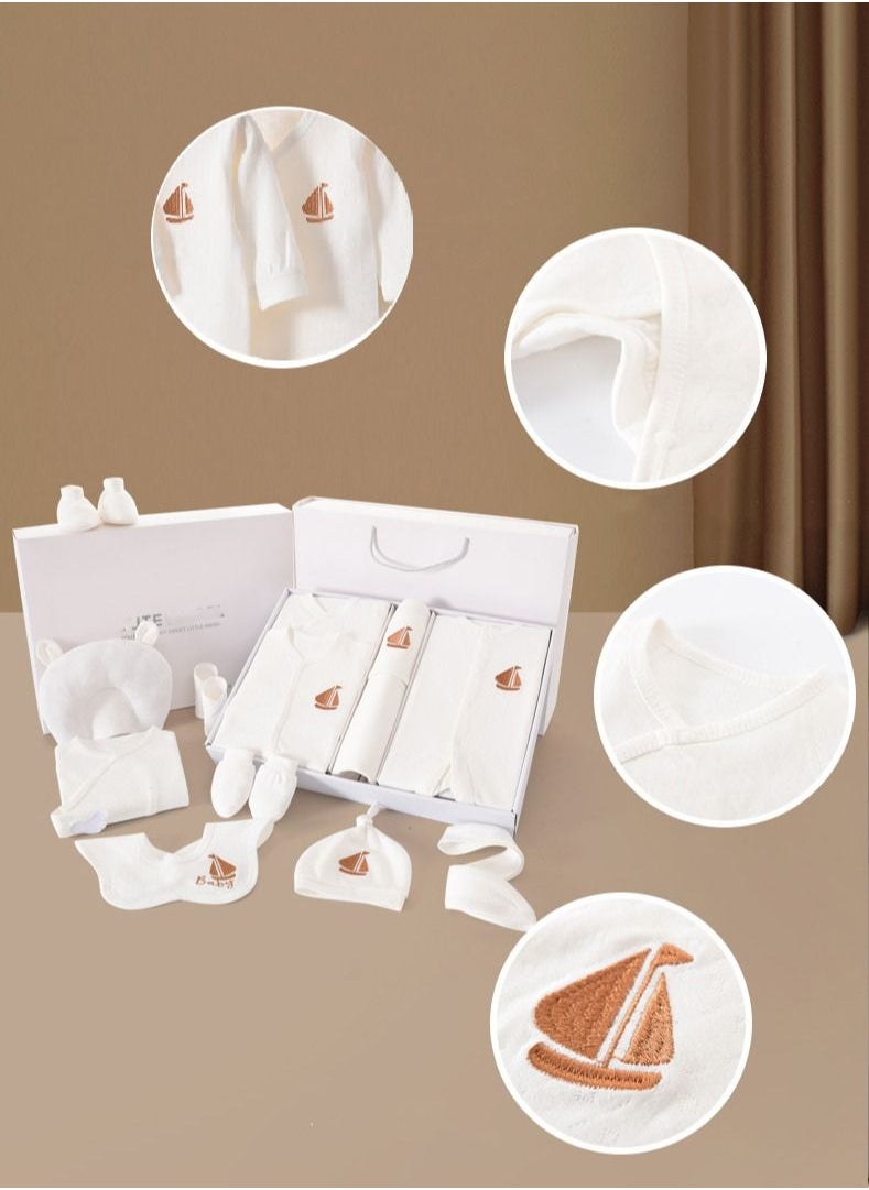 MissTiara - Newborn Baby Gifts Set 23PCS Newborn Layette Gifts Set Baby Girl Boys Gifts Premium Cotton Baby Clothes Accessories Set Fits Newborn to 6 Months - Image 1