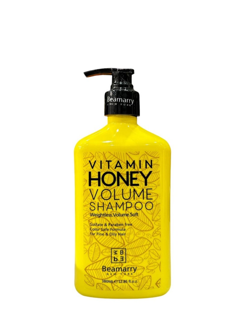 Beamarry New York VITAMIN HONEY VOLUME SHAMPOO 380ML - Image 1