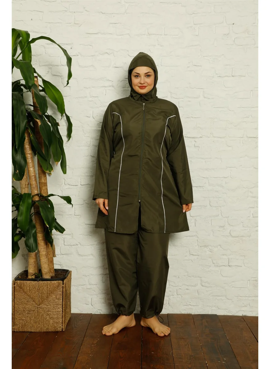 Akbeniz Full Hijab Plus Size Swimwear 32013