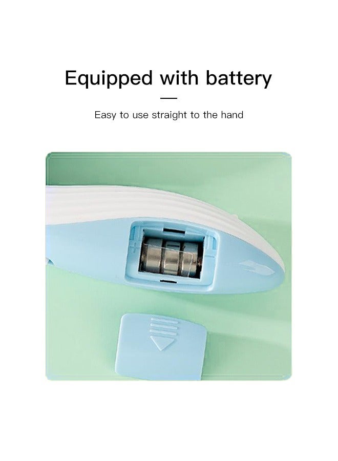 Blue Cat and Dog LED Light with Blood Line Nail Clippers, Equipped with Splash-proof Nail Box - Image 4