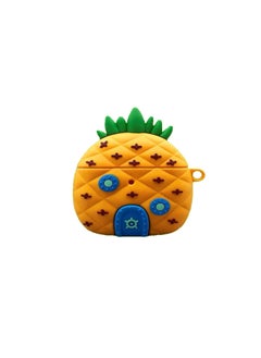 For XiaomiRedmi Buds5 Pro Earphone Protective Cover Red Mi Buds4 Cartoon Silicone Wireless Bluetooth Shell-Color:Silicone Soft Shell-pineapple-Model:Redmi Buds 4 Pro (protective Case)