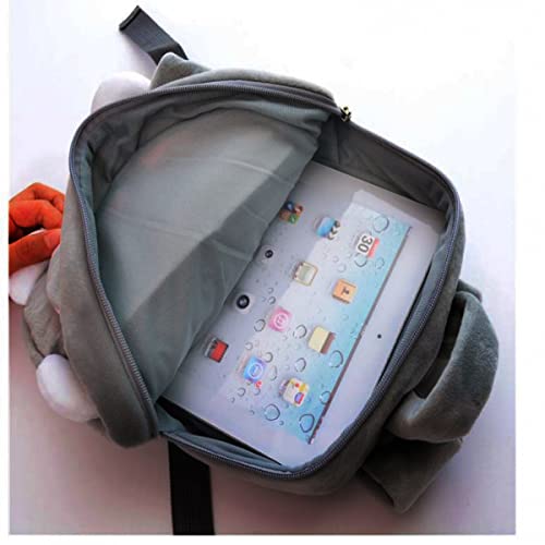Frantic Kids Soft Animal Cartoon Travelling 10 Litre School Bag Soft Plush Standard Backpack Boy's Girls Baby For 2 To 5 Years Baby/Boy's/Girls Nursery, Preschool, Picnic(Puredfootball) Small - Image 4