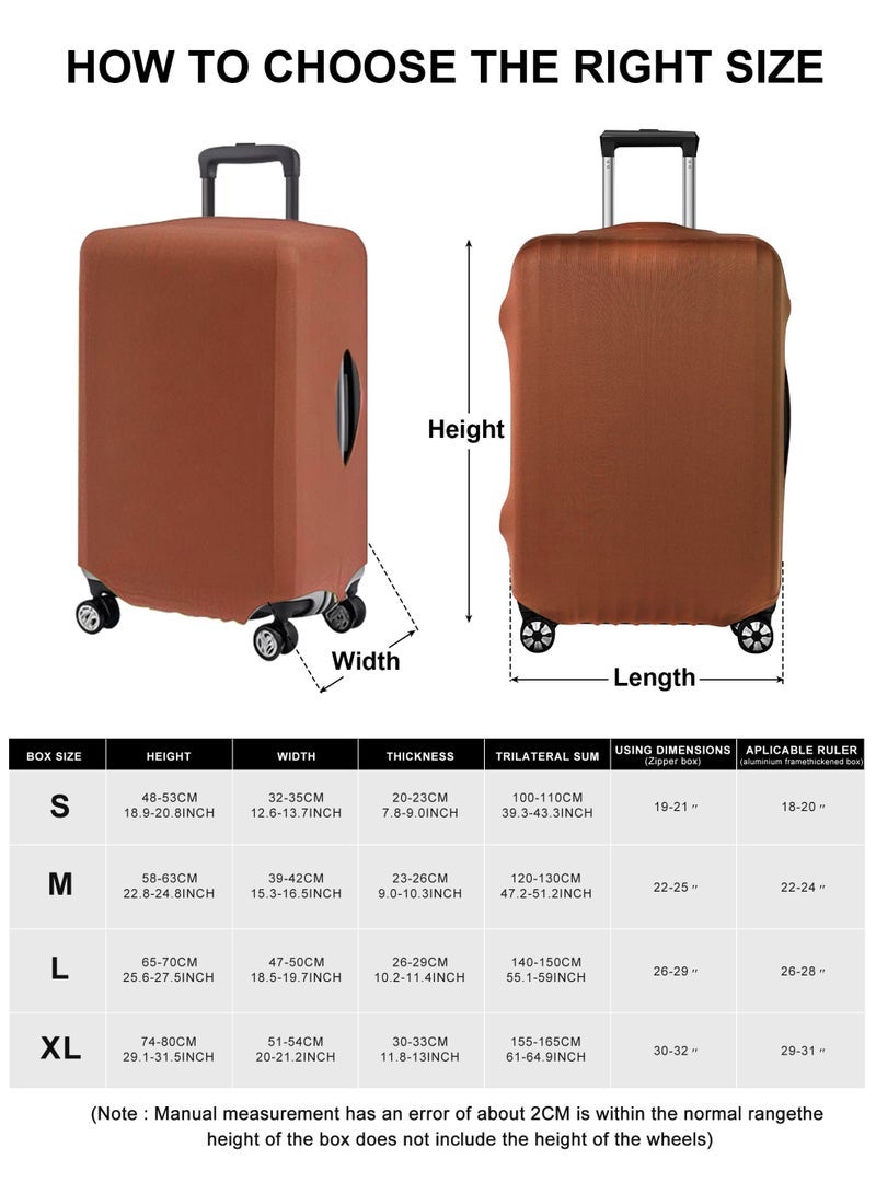 URbazaar Elastic Travel Luggage Cover Travel Suitcase Protective Cover for Trunk Case Apply to 18-30 inch luggage Suitcase Cover - Image 3