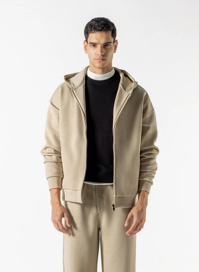 Shapes ZIP-UP SOFT TECHNICAL HOODIE