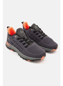 RBX Men X-Train Lace Up Shoes, Dark Grey Orange  - Image 1