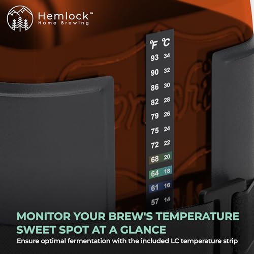 Hemlock Home Brewing Kombucha Heating Wrap - Fermentation Heater Mat Pad with Temperature Control - Image 5