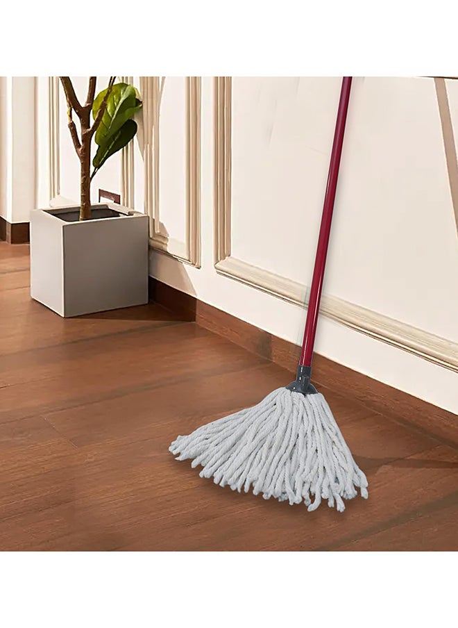 Home Pro HomePro Mop - with Refill Head, Durable & Super Absorbent Microfiber Scrubbing Heads With 152 cm Long Handle  - Image 4