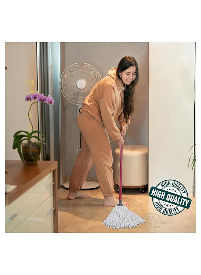 HomePro Mop - with Refill Head, Durable & Super Absorbent Microfiber Scrubbing Heads With 152 cm Long Handle - pzsku/ZBA6347492FFAA1CFAF30Z/45/_/1714646764/3f2f149f-e72b-4a92-a887-43404e6739be