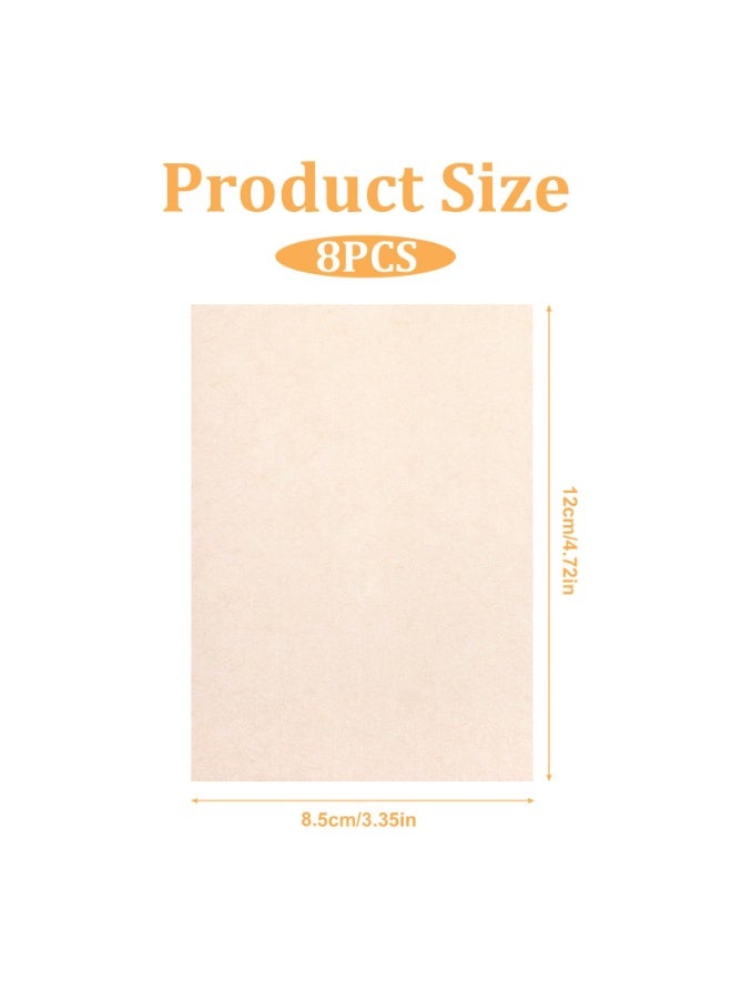 8 Pcs Tattoo Cover Up Patch Waterproof Tatoo Patch Cover Tape Tattoo Skin Invisible Breathable Patchs Concealer Sticker for Tattoos Scars Birthmarks Mole Darker Skin Tone - Image 2