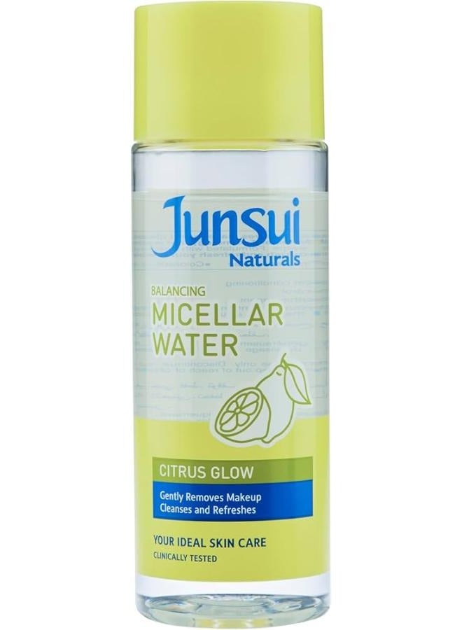 جونسوي ماء ميسيلار متوازن برائحة الحمضيات للبشرة الدهنية يغذي وينعش بشرتك 140 مل