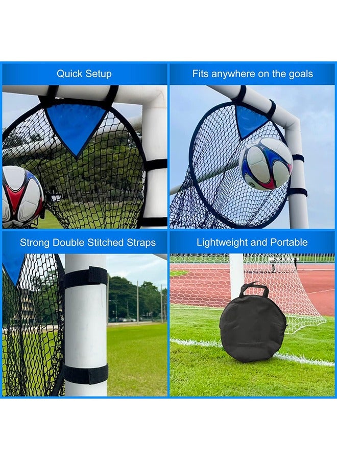 جيوان تدريب كرة القدم هدف الرماية هدف كرة القدم معدات ممارسة التدريب الصافية - Image 2