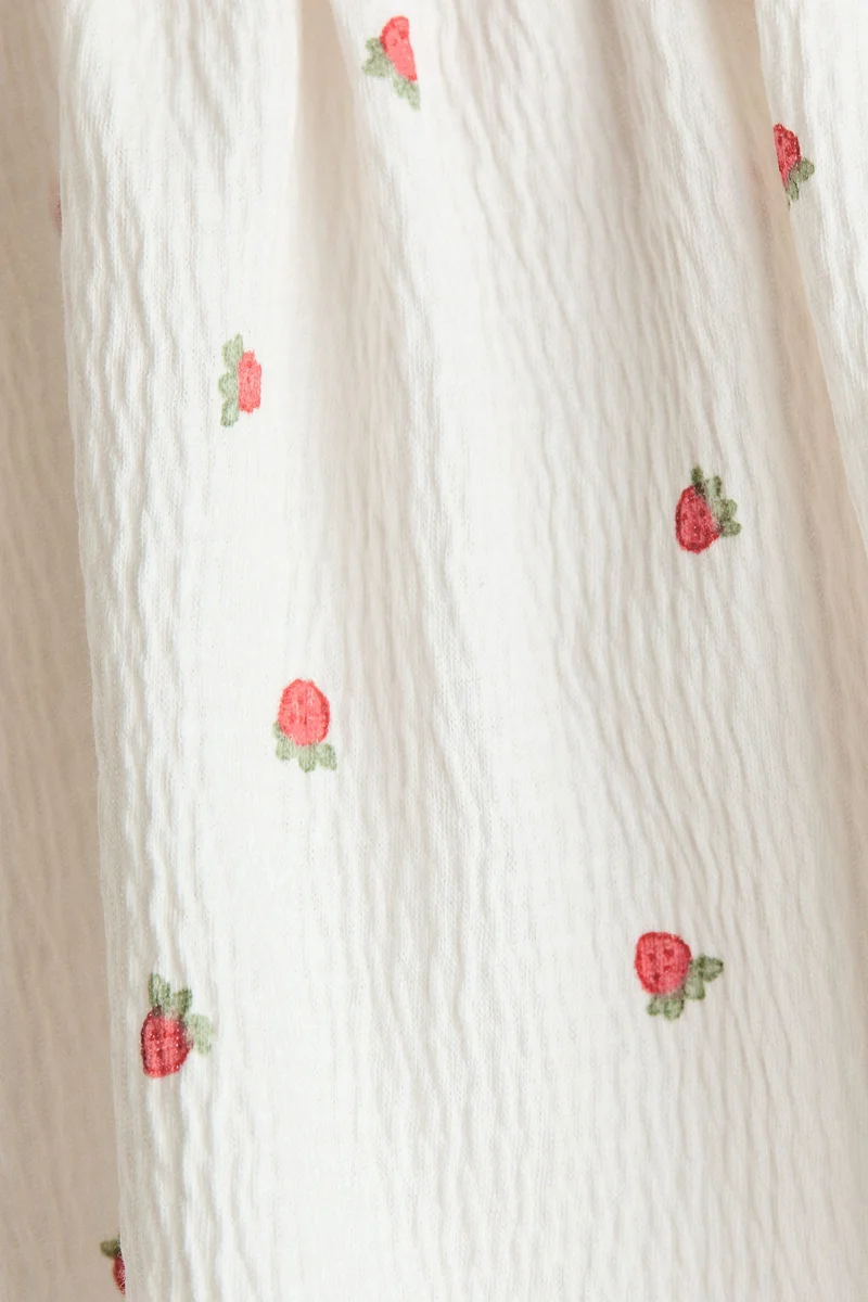 H&M Crinkled bodysuit dress