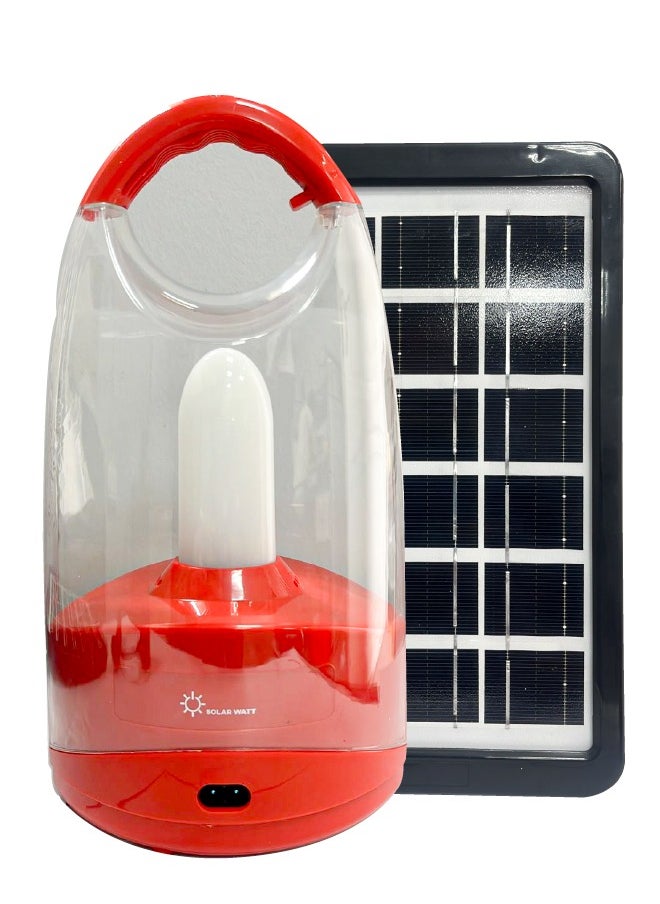 SOLAR WATT solar lantern solar watt lantern is lightweight suitable for transportation carrying and trips It runs on solar energy and led lighting and is equipped with a usb port for charging  - Image 2