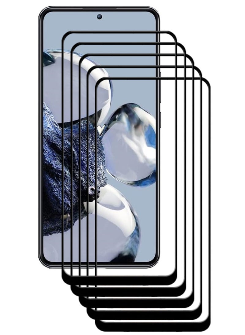 ACLIX 5 Pieces Antistatic ESD Dustproof Premium Quality High Definition Tempered Glass Screen Protector Designed For Xiaomi 12T Pro - Image 1