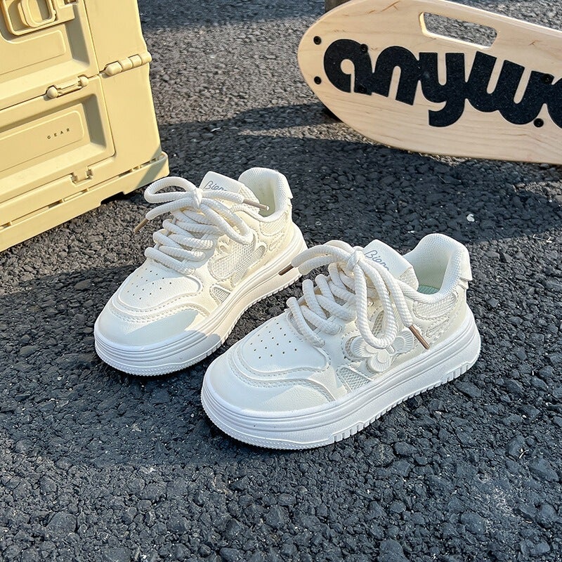 Mesh Sneakers Lightweight Flexible Sole Walking Shoes For Kids Indoor And Outdoor Activities - Image 4