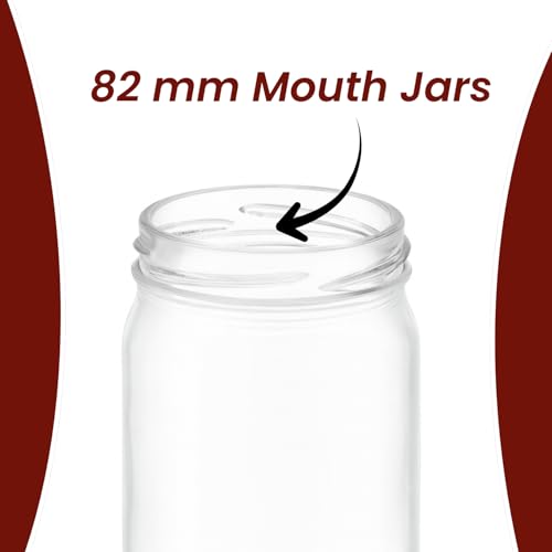 Machak Glass Jar Lids Only 82mm For 82 mm Mouth Jars (Blue Check, 12 Pcs) - Image 3