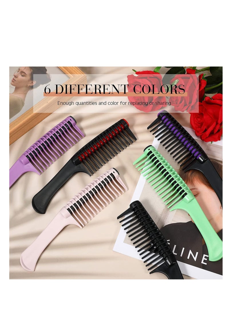 Generic Professional Anti-tangle Rotating Comb Professional Hair Dyeing Comb Daily Hair Care Comb  - Image 5