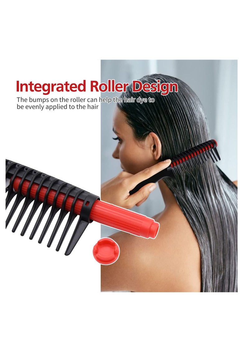 Generic Professional Anti-tangle Rotating Comb Professional Hair Dyeing Comb Daily Hair Care Comb  - Image 2