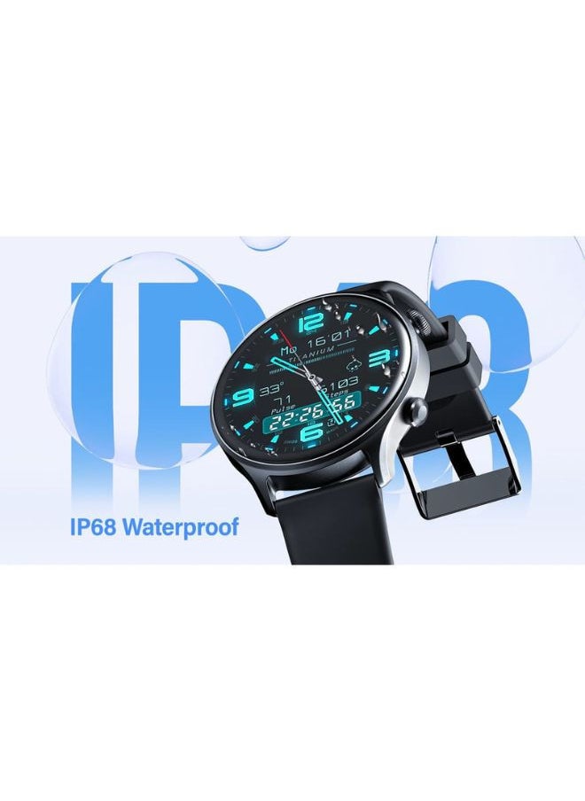 RIVERSONG - RIVERSONG Motive 7C Calling Smart Watch, 1.52 Inch Display, Black - Image 1