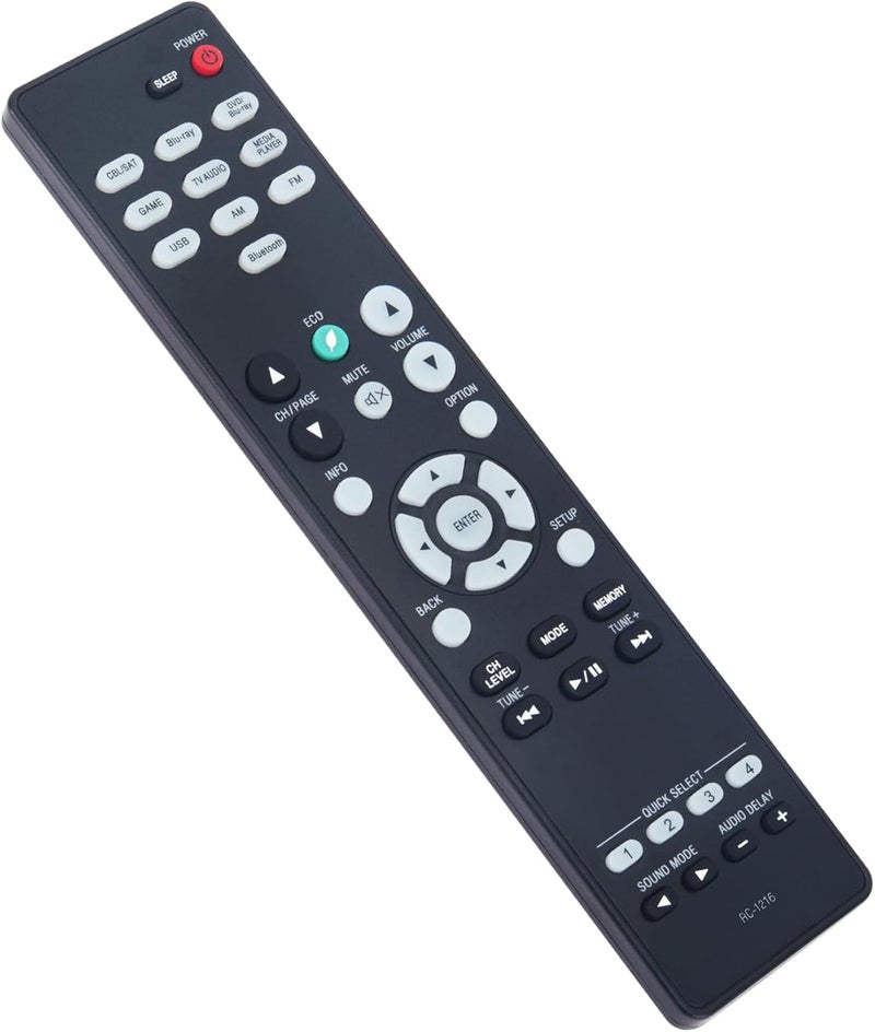 ZdalaMit RC-1216 Replacement Remote Control Applicable for Denon AV Surround Receiver AVR-S530BT AVRS530BT AVR-S540BT AVRS540BT AVR-X550BT AVRX550BT - Image 4