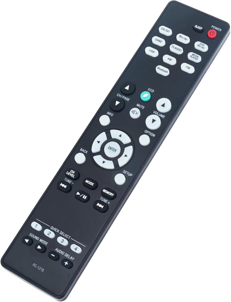 ZdalaMit RC-1216 Replacement Remote Control Applicable for Denon AV Surround Receiver AVR-S530BT AVRS530BT AVR-S540BT AVRS540BT AVR-X550BT AVRX550BT - Image 3