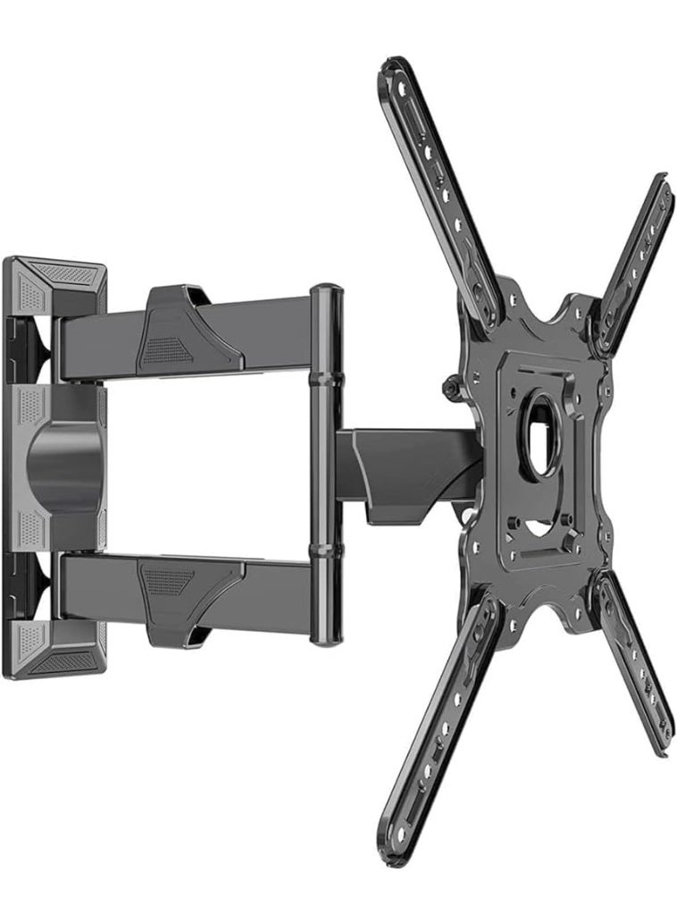 Full Motion Wall Mount Bracket for 32–55 Inch TVs and Monitors – Tilting & Rotating, Supports up to 60lbs - Image 1