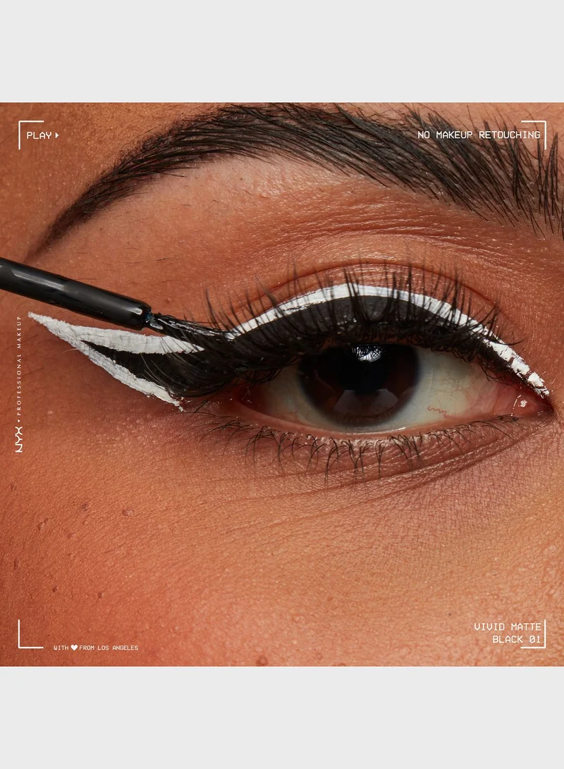 NYX PROFESSIONAL MAKEUP Vivid Matte Liquid Liner - Black