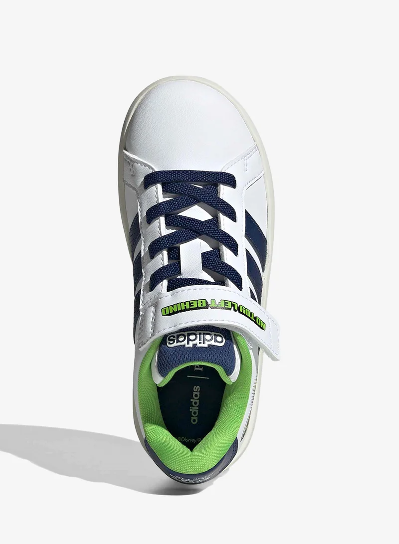 Adidas FTWWHT/DKBLUE/OWHITE Kids Grand Court Toy Story El  | Best Price UAE