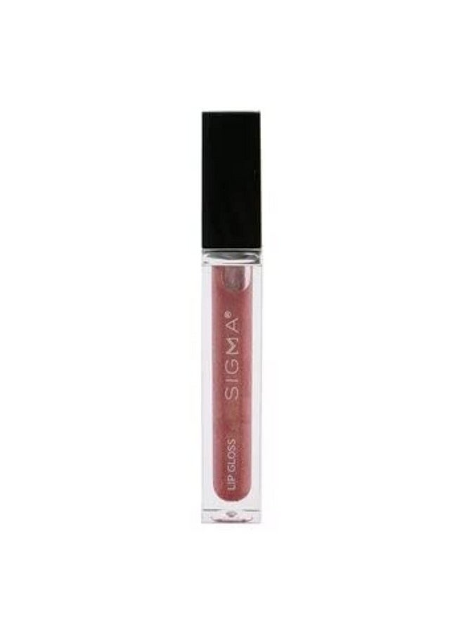 Sigma Beauty Moisturizing Smooth Tinted Lip Gloss Shimmer Soft Rosewood Shimmer Moisturizing High Shine Non Sticky Lip Gloss Wear Alone Or Over Lipstick Secret Garden  - Image 4