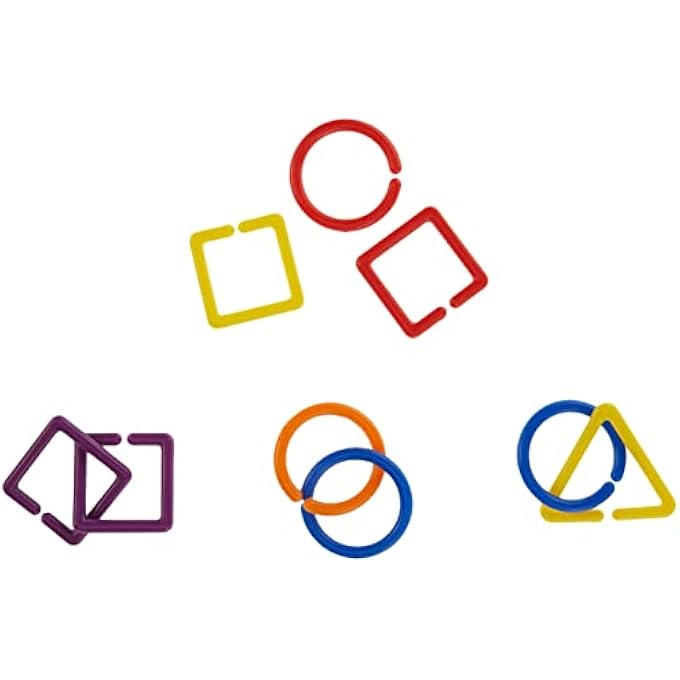 EDX SHAPE LINKS ACTIVITY SET, MULTI-COLOUR, 11ENC04349 - Image 2