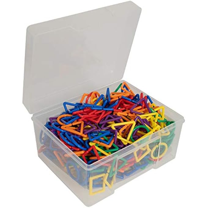 EDX SHAPE LINKS ACTIVITY SET, MULTI-COLOUR, 11ENC04349 - Image 5