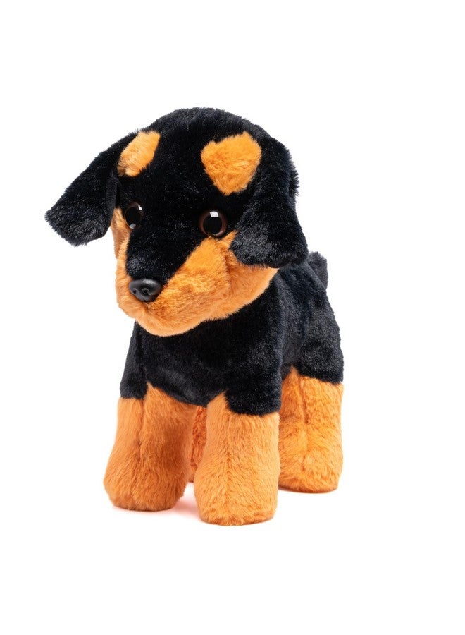Mirada Black Rottweiler Dog Soft Toy | Adorable Plush Animal Husky Dog for Kids | Soft and Huggable Stuffed Toy -30 cm - Image 3