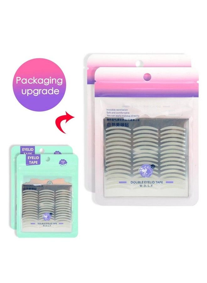 Pormasbenzer Tik Tok 2Bags/656Pcs Natural Invisible Slim Double Eyelid Tapes Lift Strips Stickers Onesided Sticky Instant Eyelids Lift Without Surgery Perfect For Saggy Hooded Droopy Uneven Monoeyelids  - Image 3