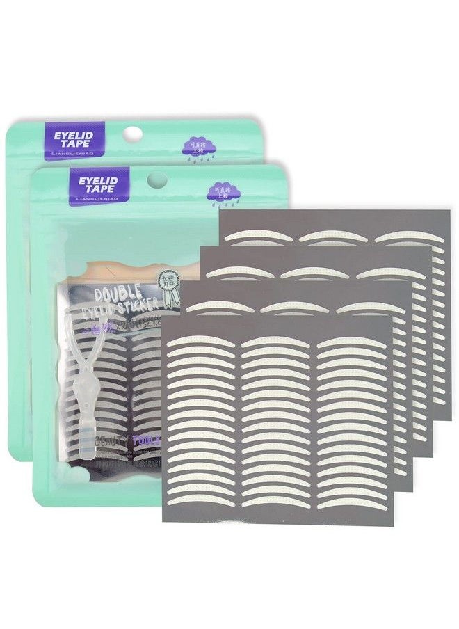 Pormasbenzer Tik Tok 2Bags/656Pcs Natural Invisible Slim Double Eyelid Tapes Lift Strips Stickers Onesided Sticky Instant Eyelids Lift Without Surgery Perfect For Saggy Hooded Droopy Uneven Monoeyelids  - Image 2