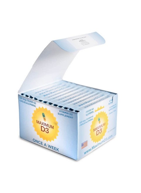 13000 Iu Box 60 Capsules Total (12 Cards/Box X 5 Capsules Per Card) 60Weeks Supply