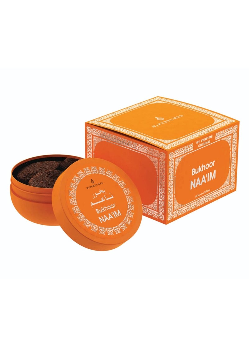My Perfumes NAA'IM from Otoori Long Lasting Solid Incense Bakhoor 10 Tablets 100gm - Image 1