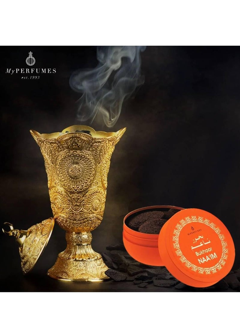 My Perfumes NAA'IM from Otoori Long Lasting Solid Incense Bakhoor 10 Tablets 100gm - Image 4