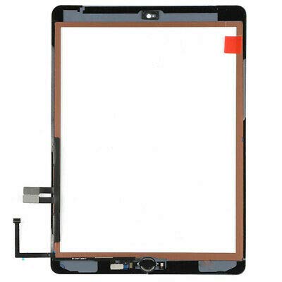 Mustpoint Touch Screen Digitizer + Home Button Replacement for iPad 6 (2018) A1893 A1954 (Black) - Image 2