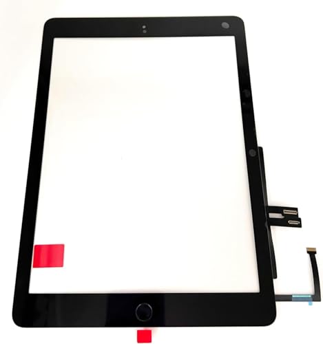 Mustpoint Touch Screen Digitizer + Home Button Replacement for iPad 6 (2018) A1893 A1954 (Black) - Image 5