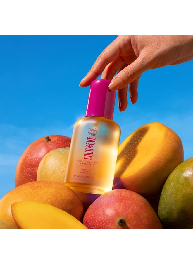 Coco & Eve Tan Boosting Anti-aging Body Oil SPF30 150ml - Image 3
