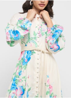 ELLA Floral Print Dress  - Image 3