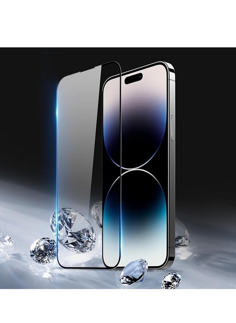 Raxoom Tempered Glass Screen Protector for iPhone 16 Plus â€“ Full Glue, Edge-to-Edge Coverage - Image 4