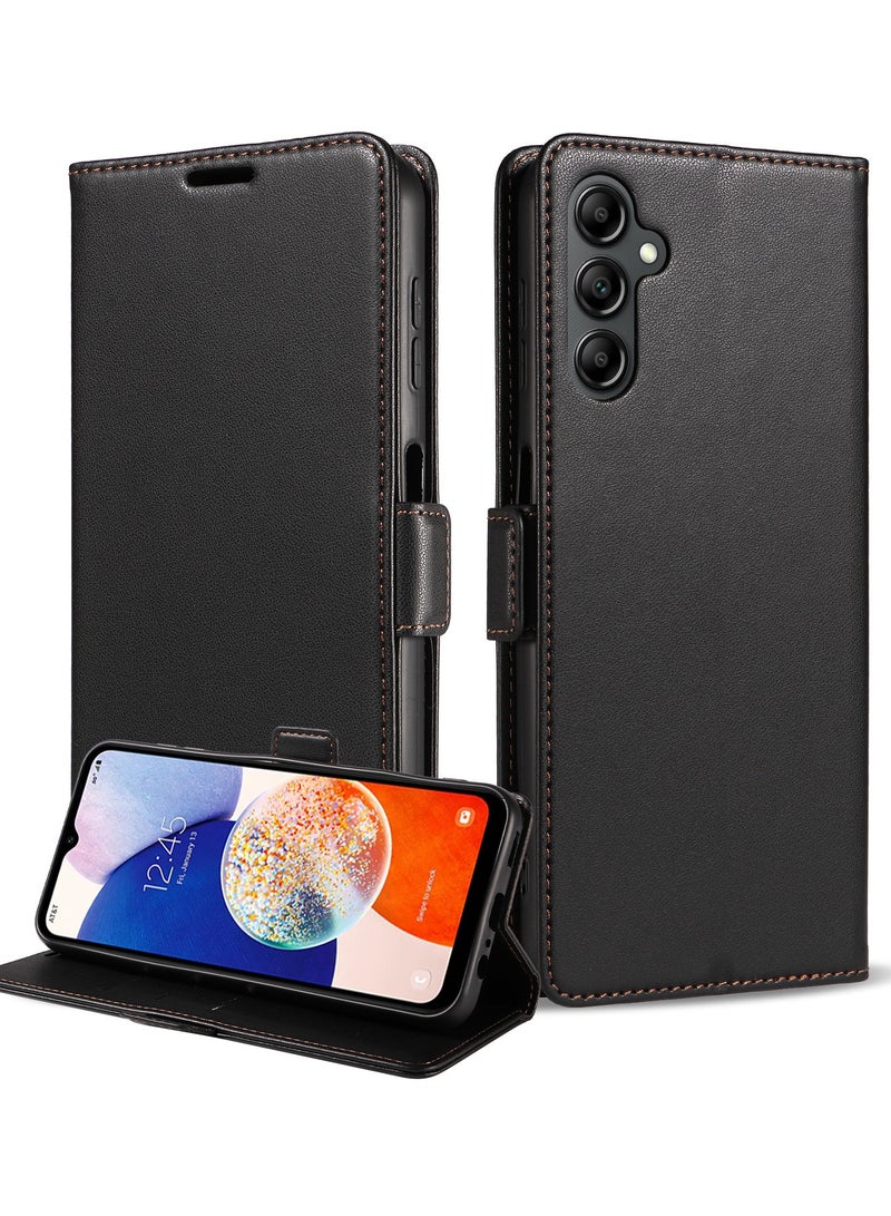 General Book Case Compatible with Samsung Galaxy S24Ultra in Pastel Purple - with Magnetic Closure, Stand Function and Card Slot - Wallet Etui Cover Pouch PU Leather Flip  - Image 1