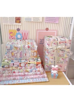 سانريو 9 ورقات من ورق تغليف هدايا عيد الميلاد الاحتفالي من Sanrio  - Image 3