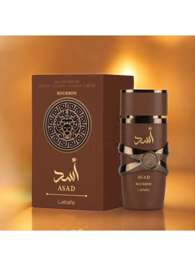 Lattafa Asad Bourbon EDP 100ml - Image 3