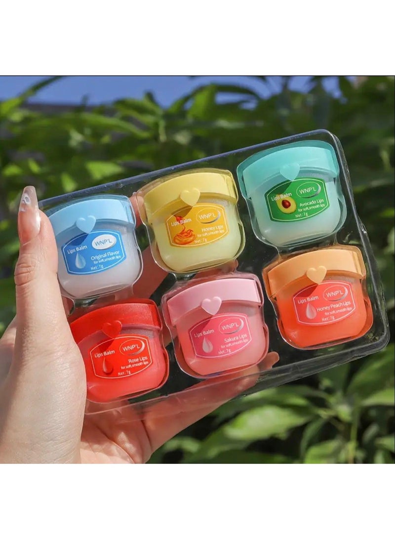 WNP’L WNP'L Hydrating Lip Balm Set - Assorted Fruit & Flower Flavors (6-Pack) for Soft, Smooth Lips - Image 2