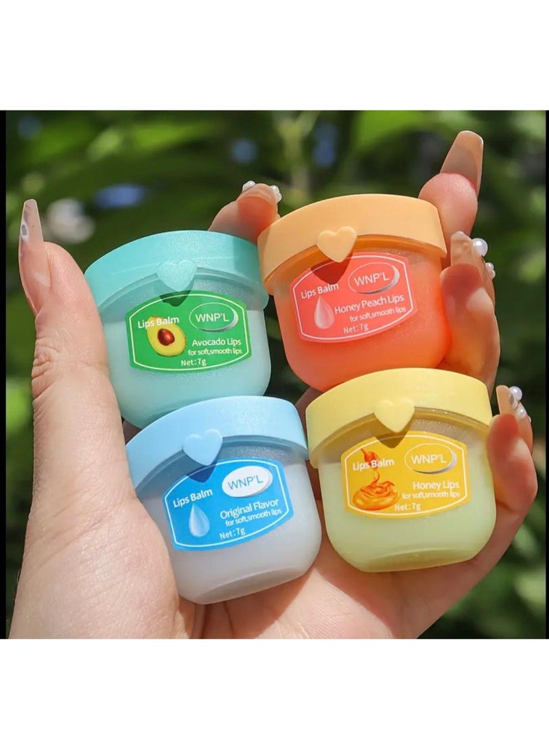 WNP’L WNP'L Hydrating Lip Balm Set - Assorted Fruit & Flower Flavors (6-Pack) for Soft, Smooth Lips - Image 3