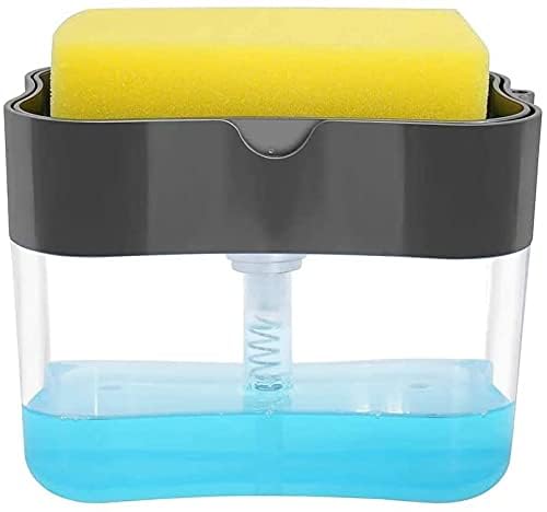 REDITEX Soap Dispenser with Added Features - Dish Soap Dispenser - Countertop Kitchen Soap Dispenser, Sink Dish Washing Soap Dispenser - Image 2