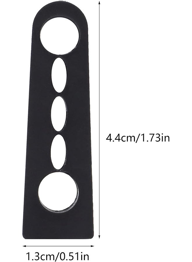 جُودِيَّة ٤ قطع وسادات عزل صوت قفل باب السيارة متوافقة مع تويوتا كامري، لاند كروزر برادو J120/J150، راف فور، بريوس، وسوزوكي جراند فيتارا – سدادات تخميد مضادة للاهتزاز لتقليل الضوضاء والعزل الصوتي - Image 3